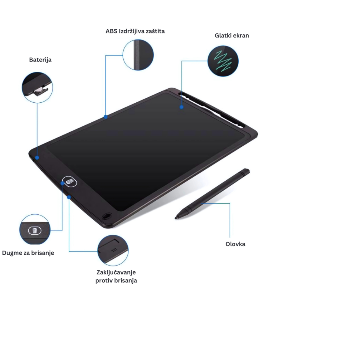 LCD MAGIČNI TABLET ZA CRTANJE